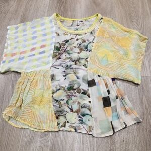 Bl^nk London (Anthropology) Beaded Blouse top